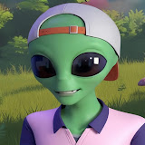 THE GREEN ALIEN MAN